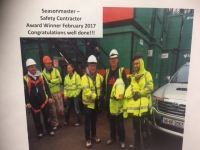 Seasonmaster win Safety Award